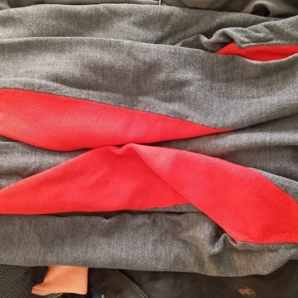 PS PAUL SMITH - Contrasting red sleeve wool sweater Sz M-L - Picture 7 of 10